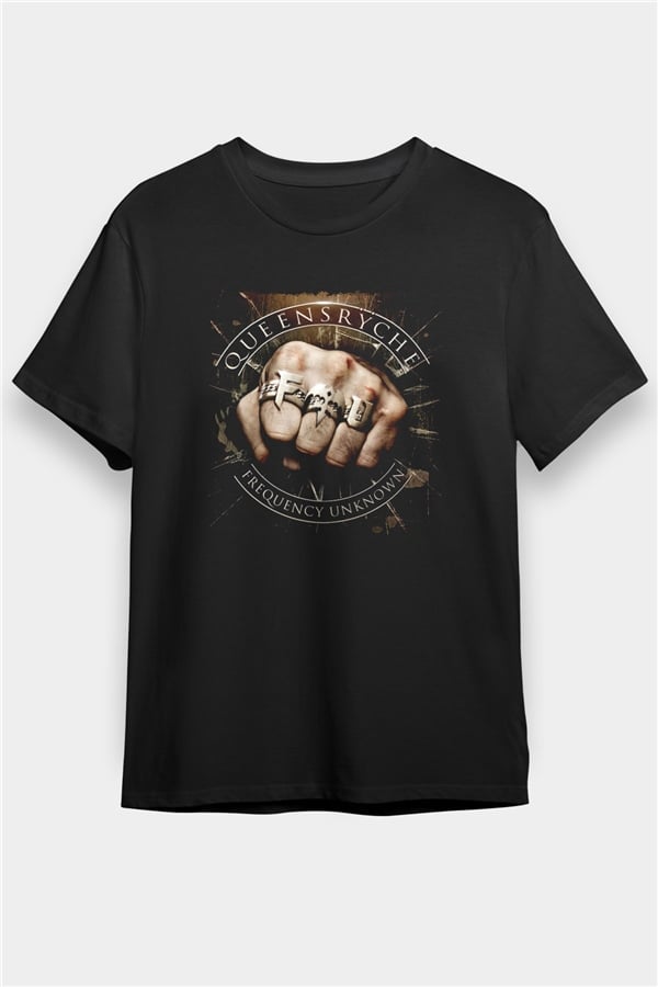 Queensryche Black Unisex T-Shirt