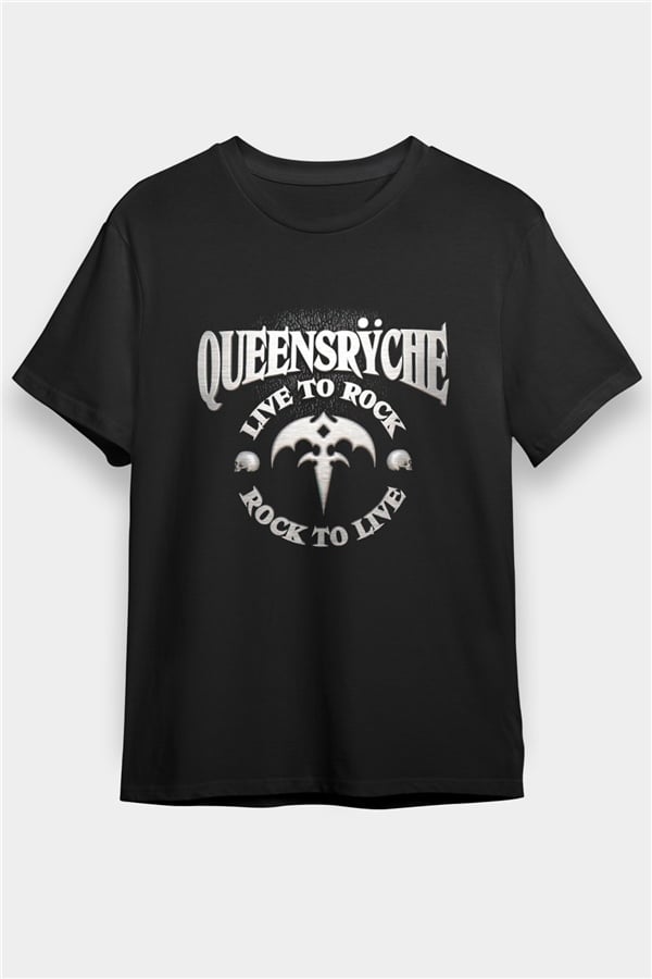 Queensryche Black Unisex T-Shirt