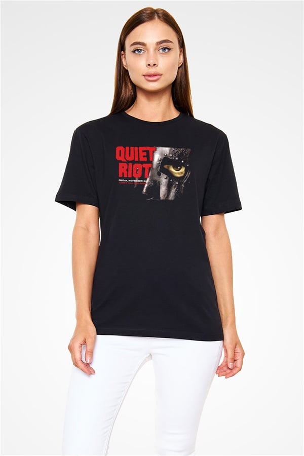 Quiet Riot Black Unisex T-Shirt