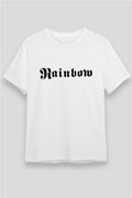 Rainbow White Unisex T-Shirt