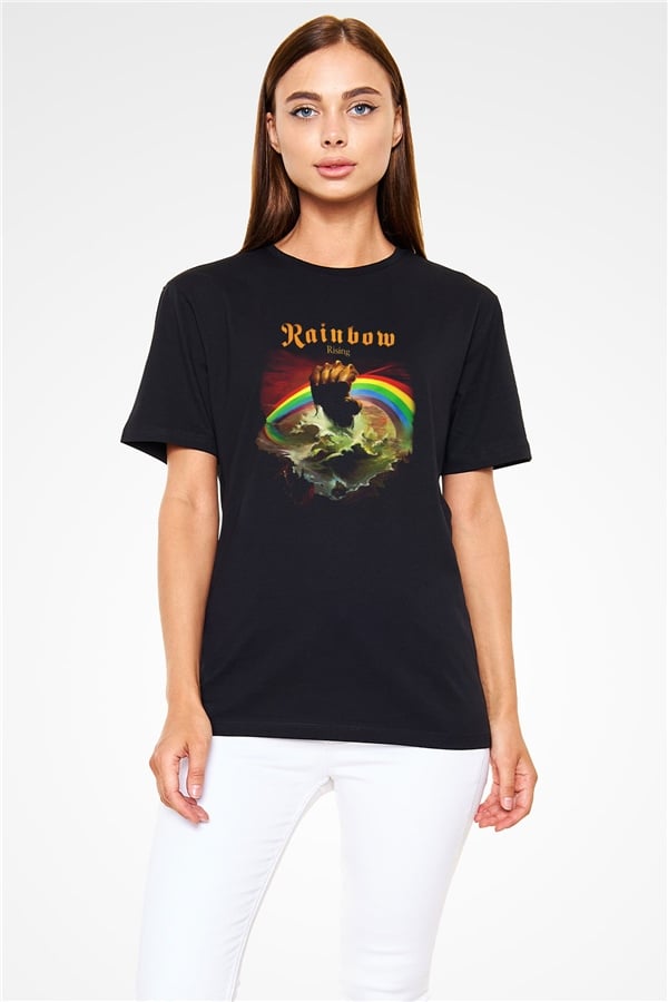 Rainbow Black Unisex T-Shirt