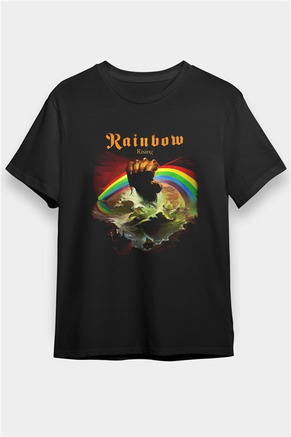 Rainbow Black Unisex T-Shirt