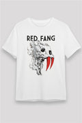 Red Fang White Unisex T-Shirt