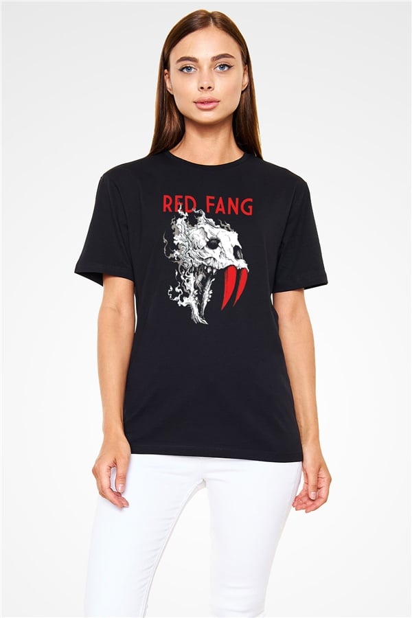 Red Fang Black Unisex T-Shirt