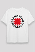 Red Hot Chili Peppers White Unisex T-Shirt