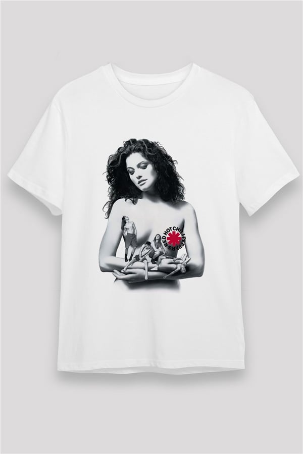 Red Hot Chili Peppers White Unisex T-Shirt