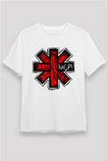 Red Hot Chili Peppers White Unisex T-Shirt