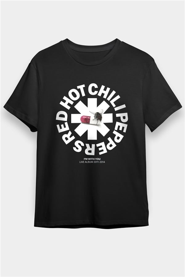Red Hot Chili Peppers Black Unisex T-Shirt