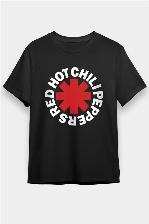 Red Hot Chili Peppers Black Unisex T-Shirt