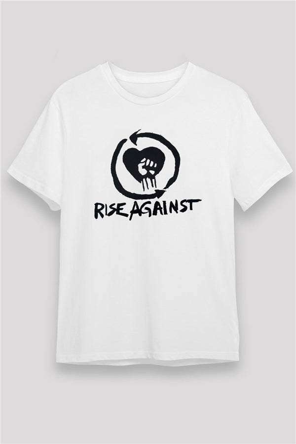 Rise Against White Unisex T-Shirt