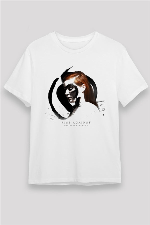 Rise Against White Unisex T-Shirt