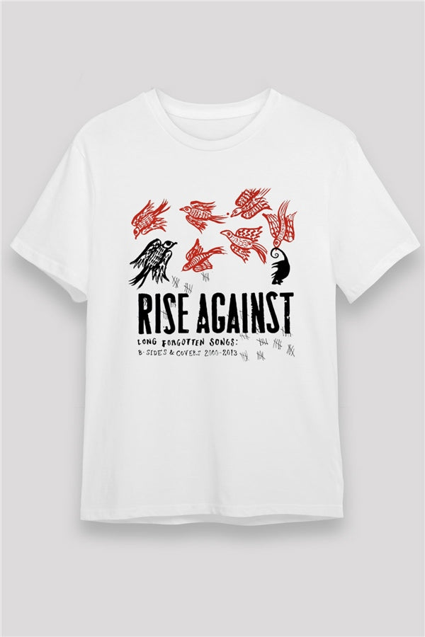 Rise Against White Unisex T-Shirt