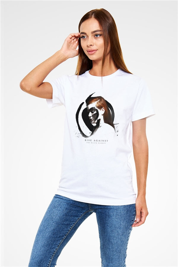 Rise Against White Unisex T-Shirt