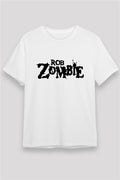 Rob Zombie White Unisex T-Shirt