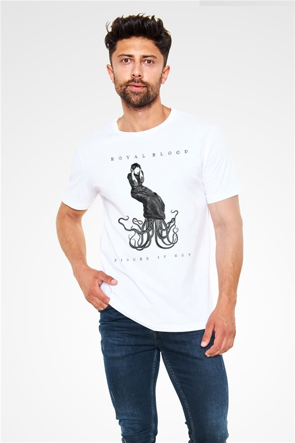 Royal Blood White Unisex T-Shirt