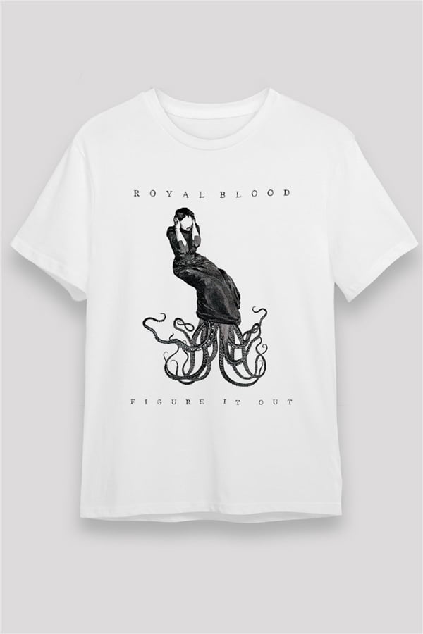 Royal Blood White Unisex T-Shirt