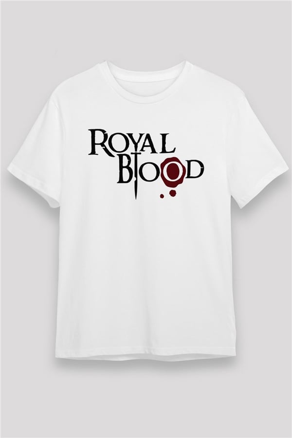 Royal Blood White Unisex T-Shirt