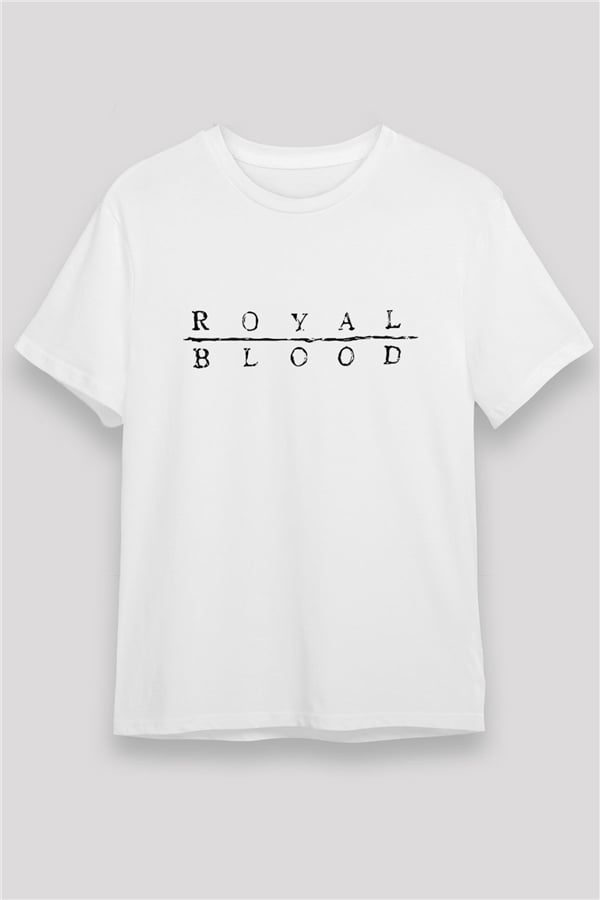 Royal Blood White Unisex T-Shirt