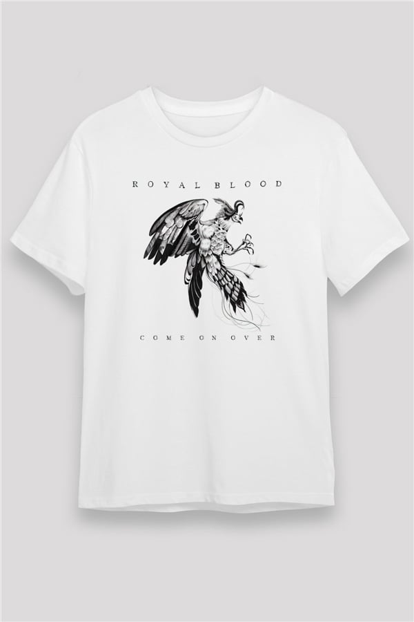 Royal Blood White Unisex T-Shirt