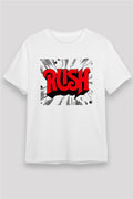 Rush White Unisex T-Shirt