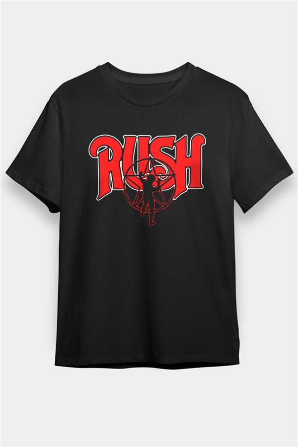 Rush Black Unisex T-Shirt