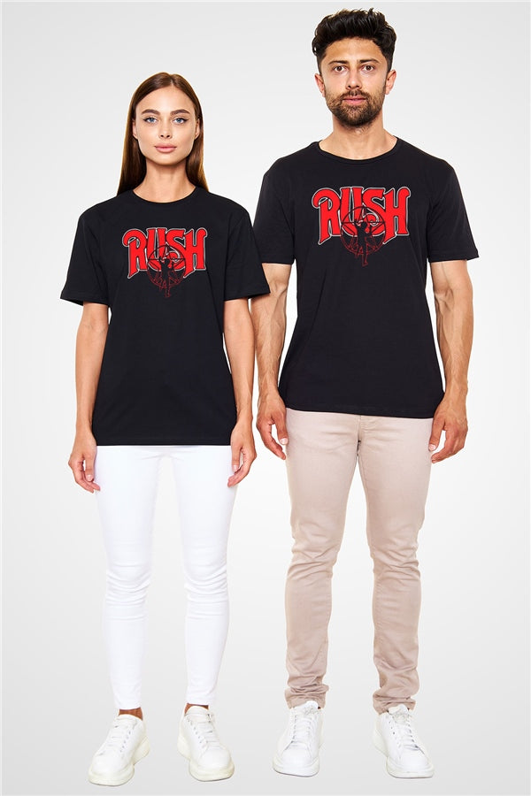 Rush Black Unisex T-Shirt