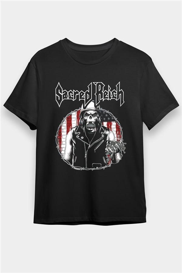 Sacred Reich Black Unisex T-Shirt