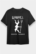 Samael Print Unisex Black T-Shirt