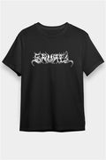 Samael Printed Unisex Black T-Shirt