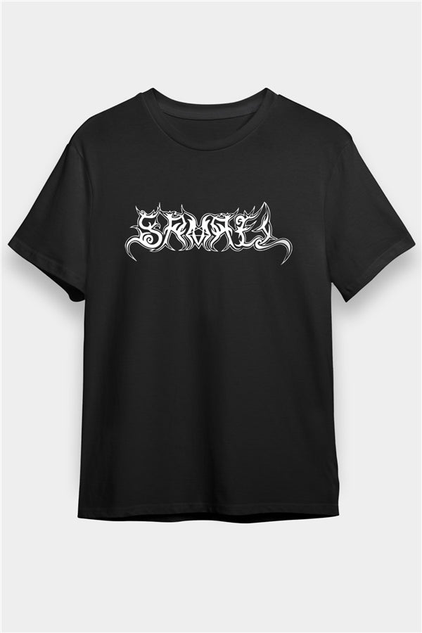Samael Printed Unisex Black T-Shirt