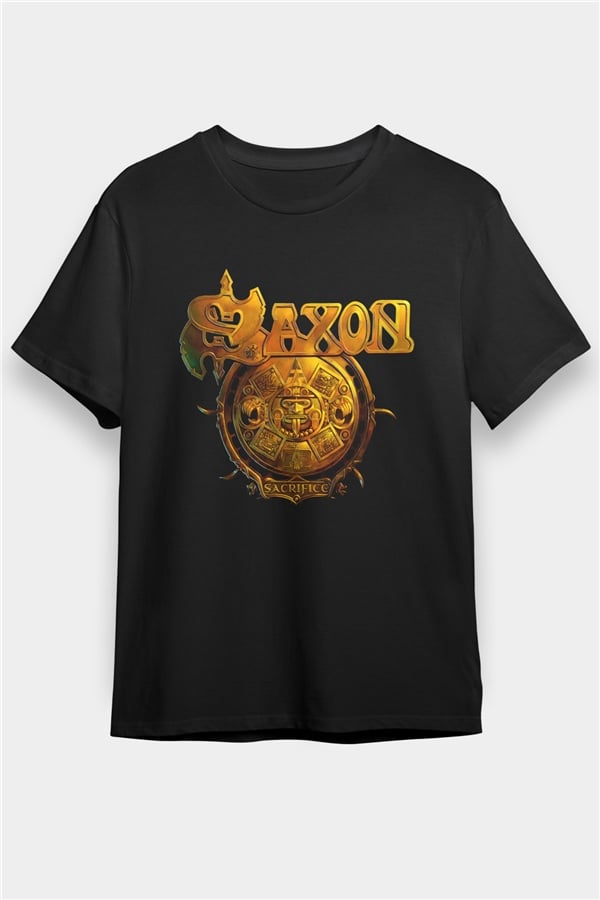 Saxon Black Unisex T-Shirt