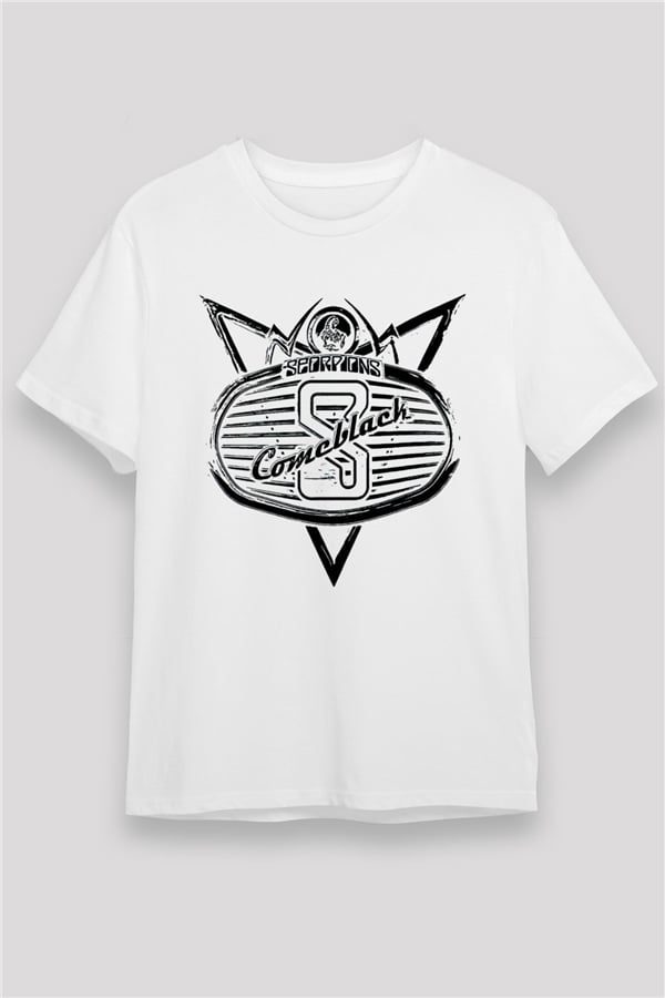 Scorpions White Unisex T-Shirt