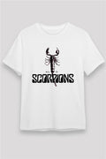 Scorpions White Unisex T-Shirt