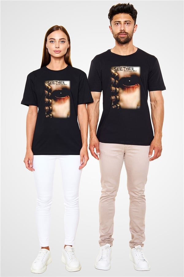 Seether Black Unisex T-Shirt
