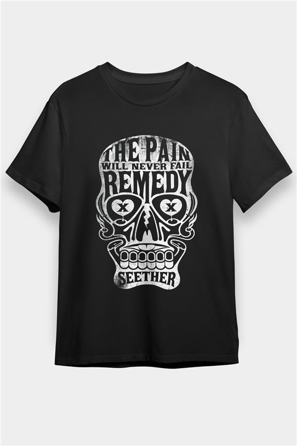 Seether Black Unisex T-Shirt