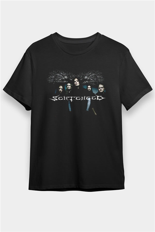Sentenced Printed Unisex Black T-Shirt