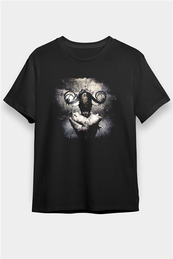 Septicflesh Printed Unisex Black T-Shirt