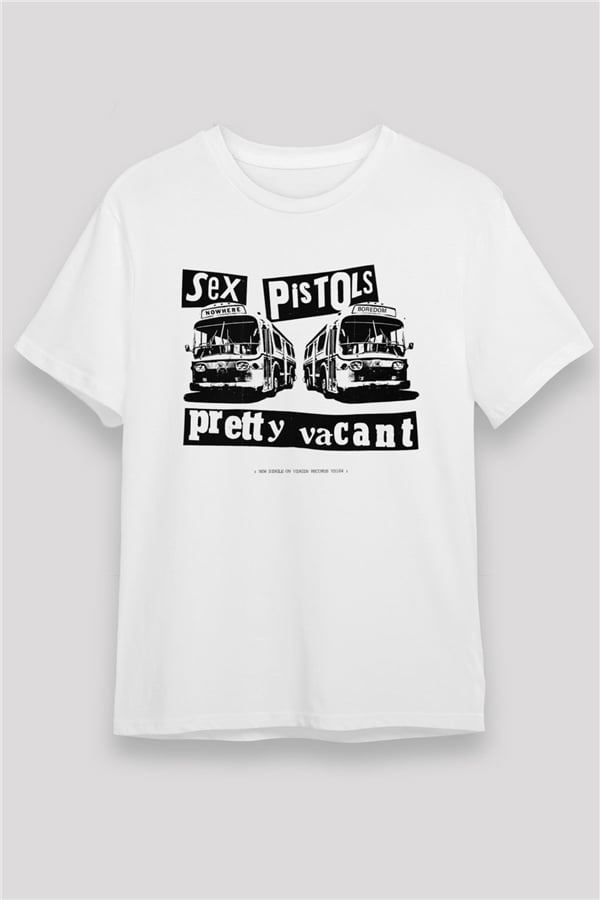Sex Pistols White Unisex T-Shirt
