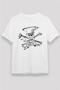 Slash White Unisex T-Shirt