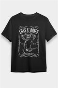 Slash Black Unisex T-Shirt