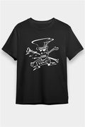 Slash Black Unisex T-Shirt