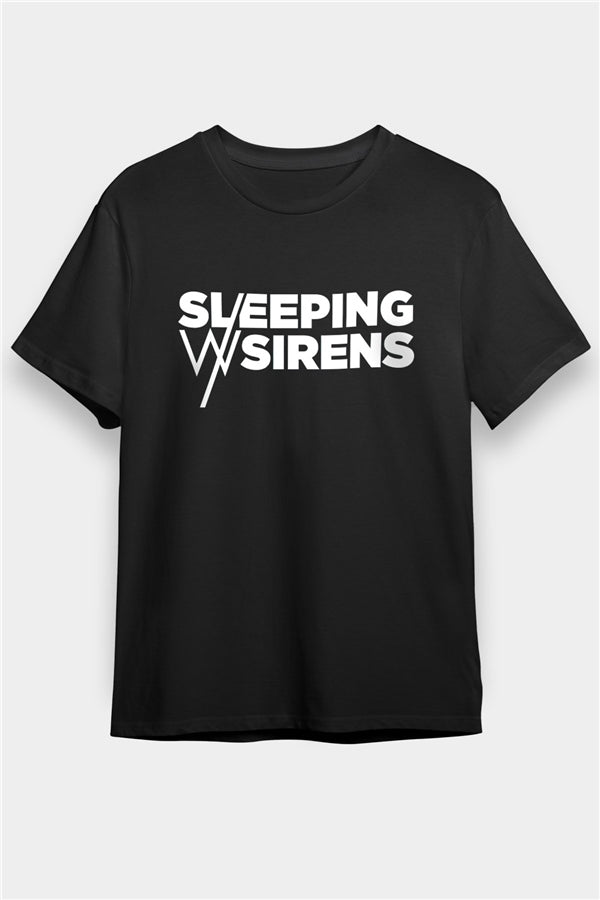 Sleeping with Sirens Black Unisex T-Shirt