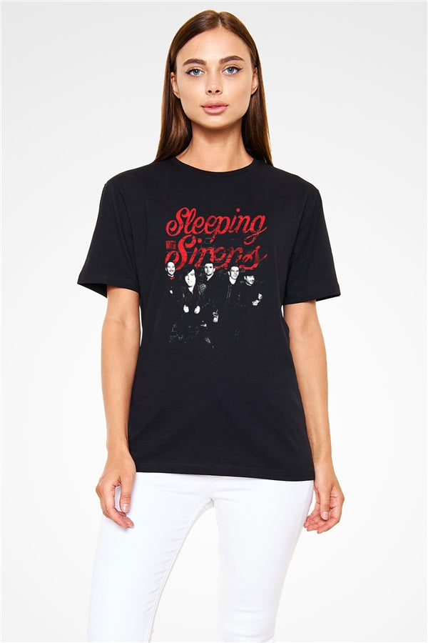 Sleeping with Sirens Black Unisex T-Shirt