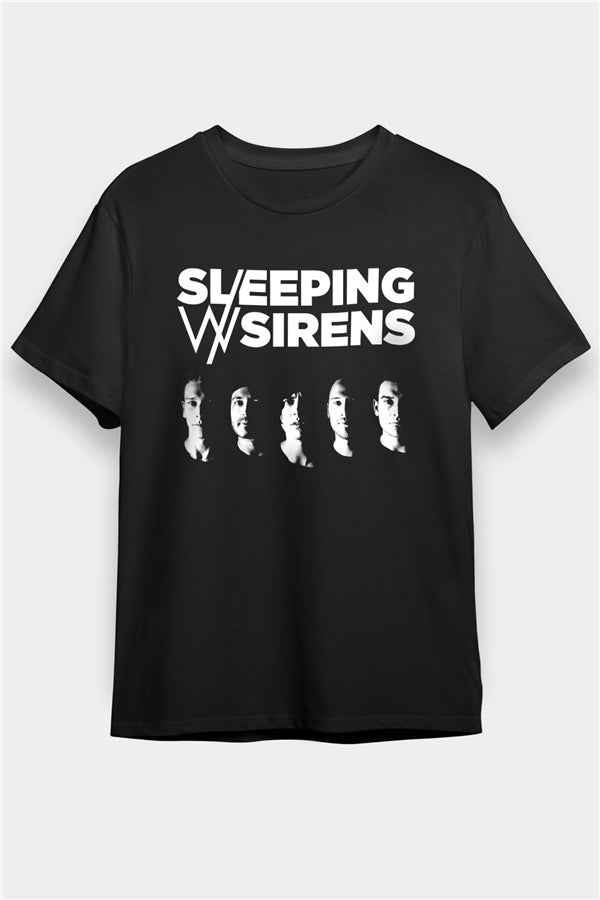 Sleeping with Sirens Black Unisex T-Shirt