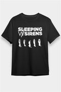Sleeping with Sirens Black Unisex T-Shirt
