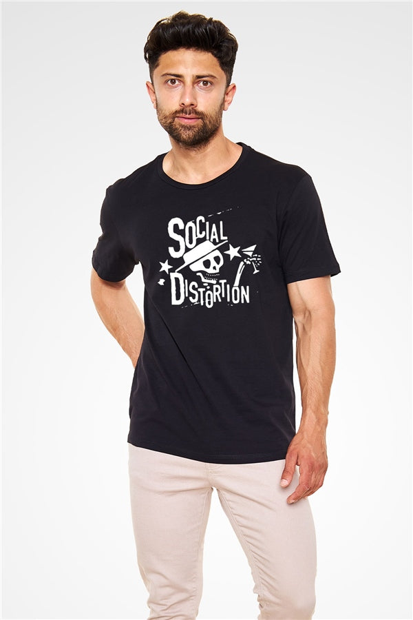 Social Distortion Black Unisex T-Shirt