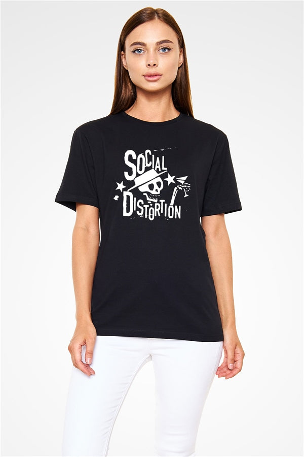 Social Distortion Black Unisex T-Shirt