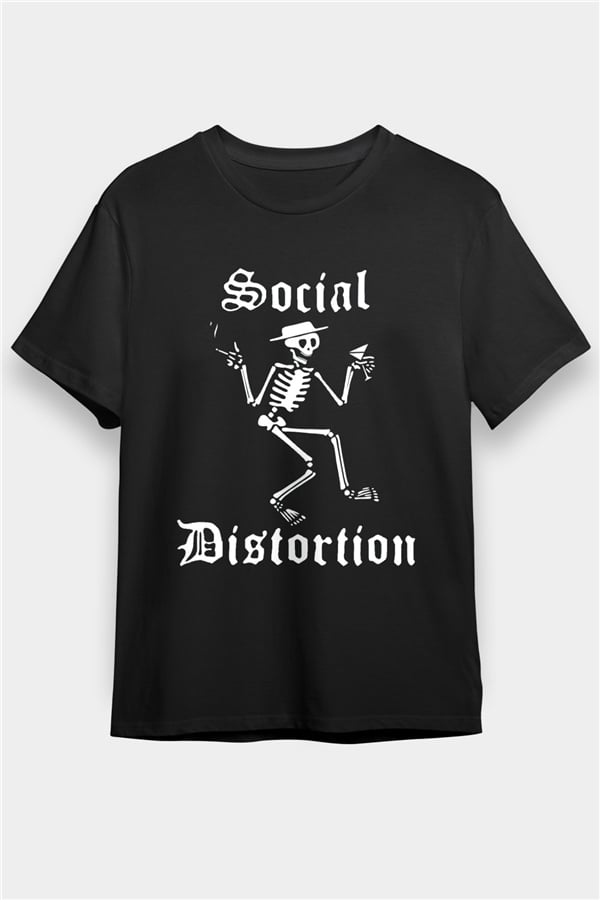 Social Distortion Black Unisex T-Shirt