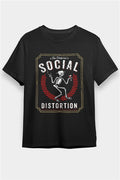 Social Distortion Black Unisex T-Shirt