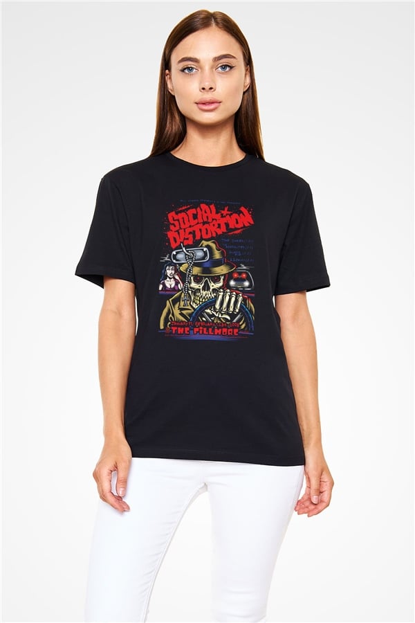 Social Distortion Black Unisex T-Shirt
